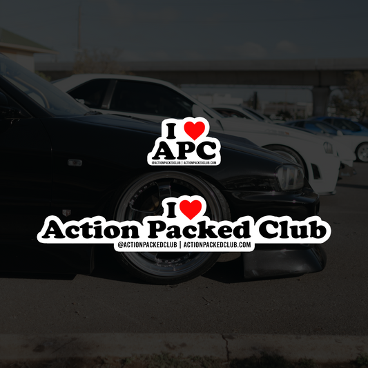 I HEART APC STICKER PACK