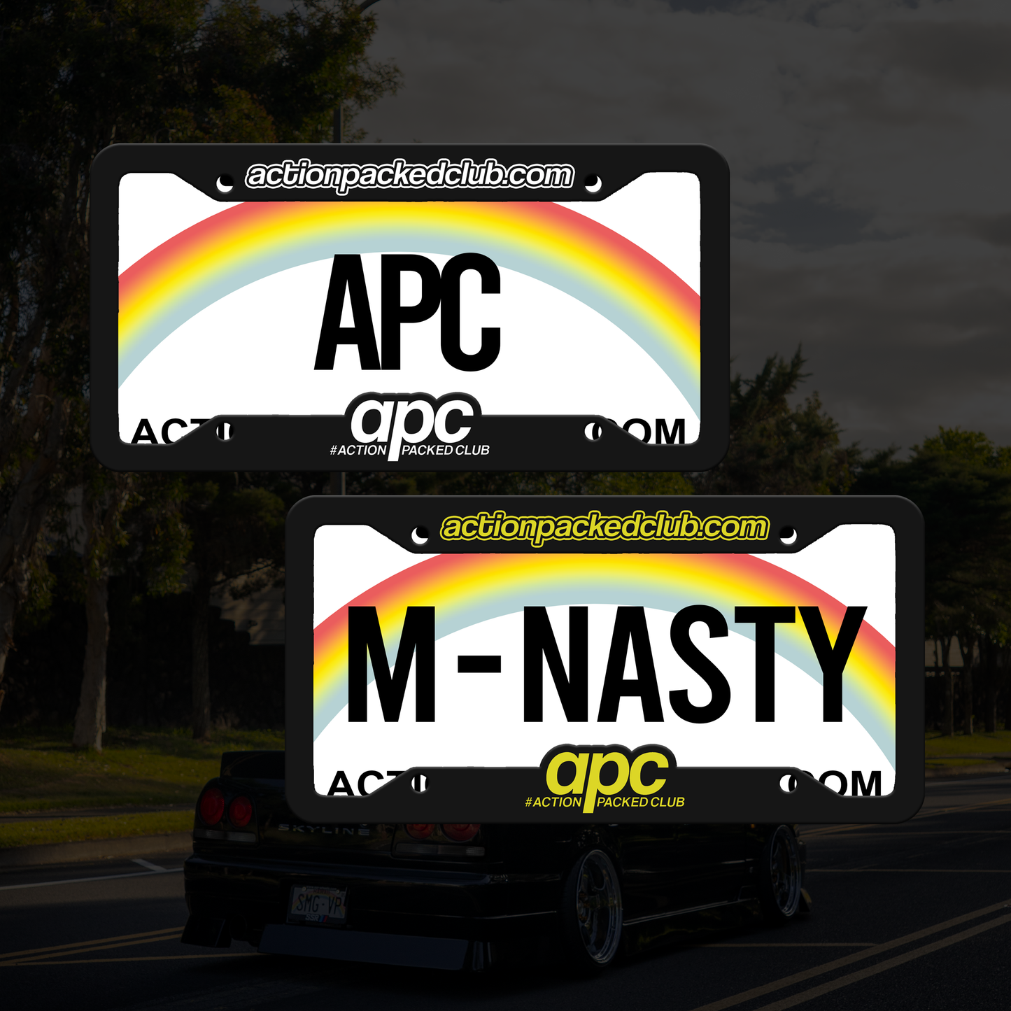 APC LICENSE PLATE FRAME